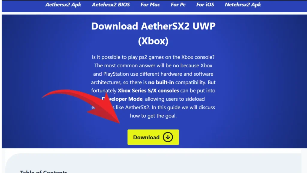 Download AetherSX2 UWP (Xbox) 1 Download Aethersx2 Xbox apk
