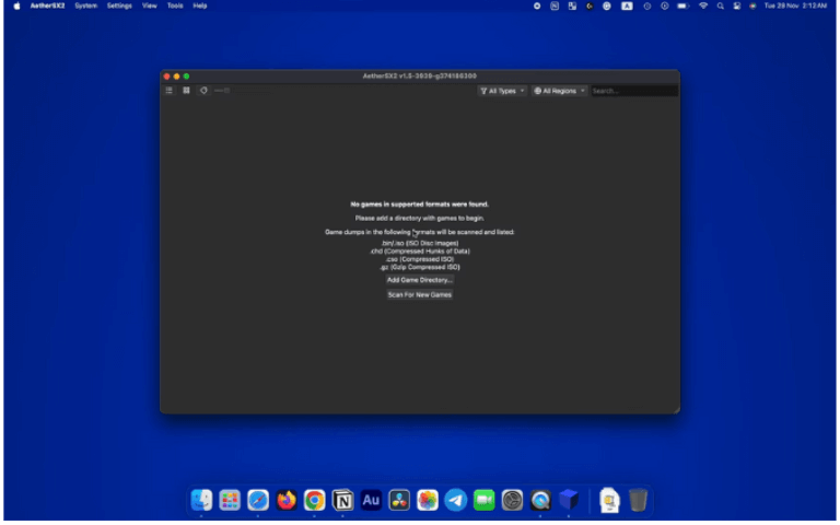 Download AetherSX2 For Mac 10 How to install aehtersx2 on mac step 9