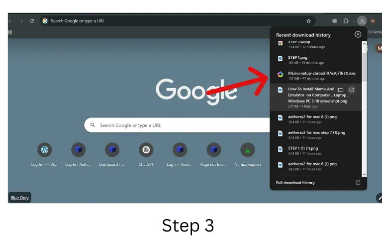 Download AetherSX2 for PC 4 Download Aethersx2 for pc step 3