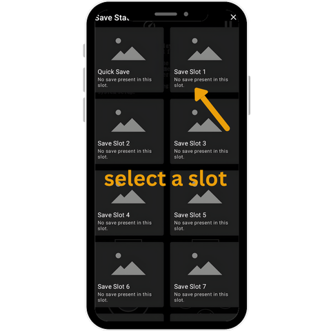 Aethersx2 save data 7 Aethersx2 Data import / export step 3